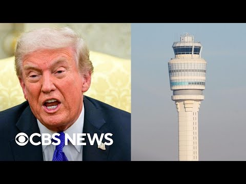 Trump blasts air traffic controllers as flight delays and cancellations pile up during shutdown