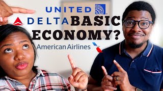 What is Basic Economy? What you need to know about basic economy - Basic Economy vs Economy