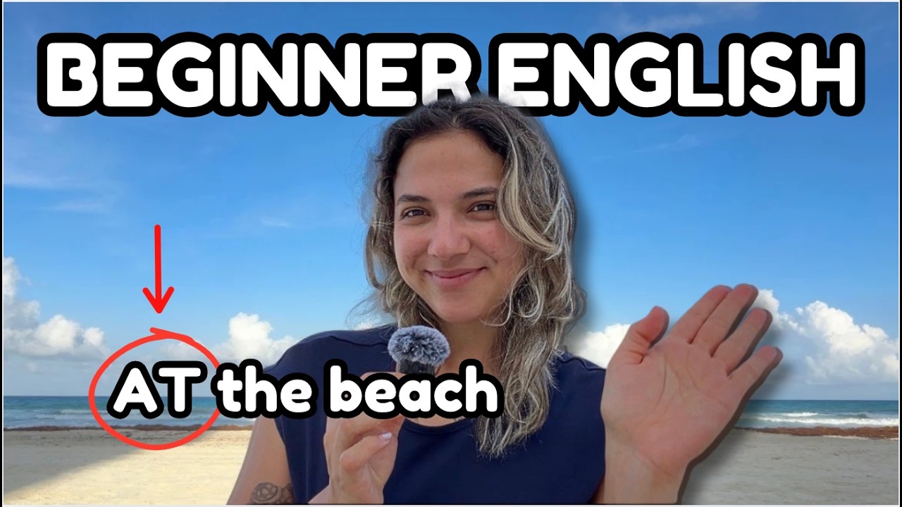 Learn English at the Beach | Beginner Listening Practice
