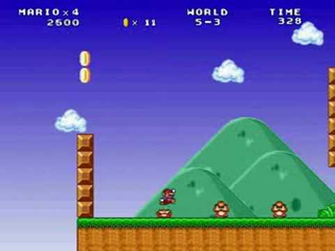 Mario Forever The Fastest Speed Run Of 5-3 in 299