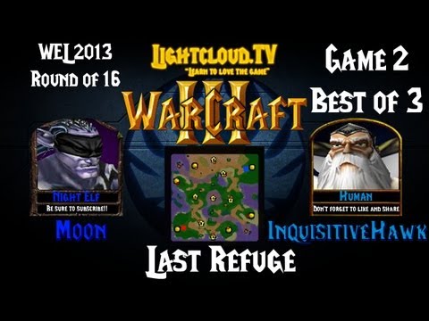 Moon (NE) VS InquisitiveHawk (HU) - WC3 G2 - WEL 2013