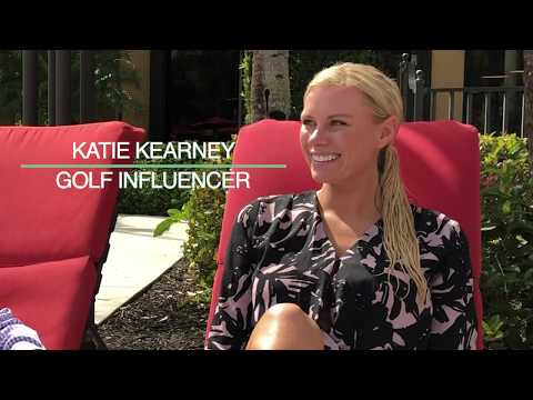 Golfer Model Katie Kearney Went '70s Chic' For Halloween