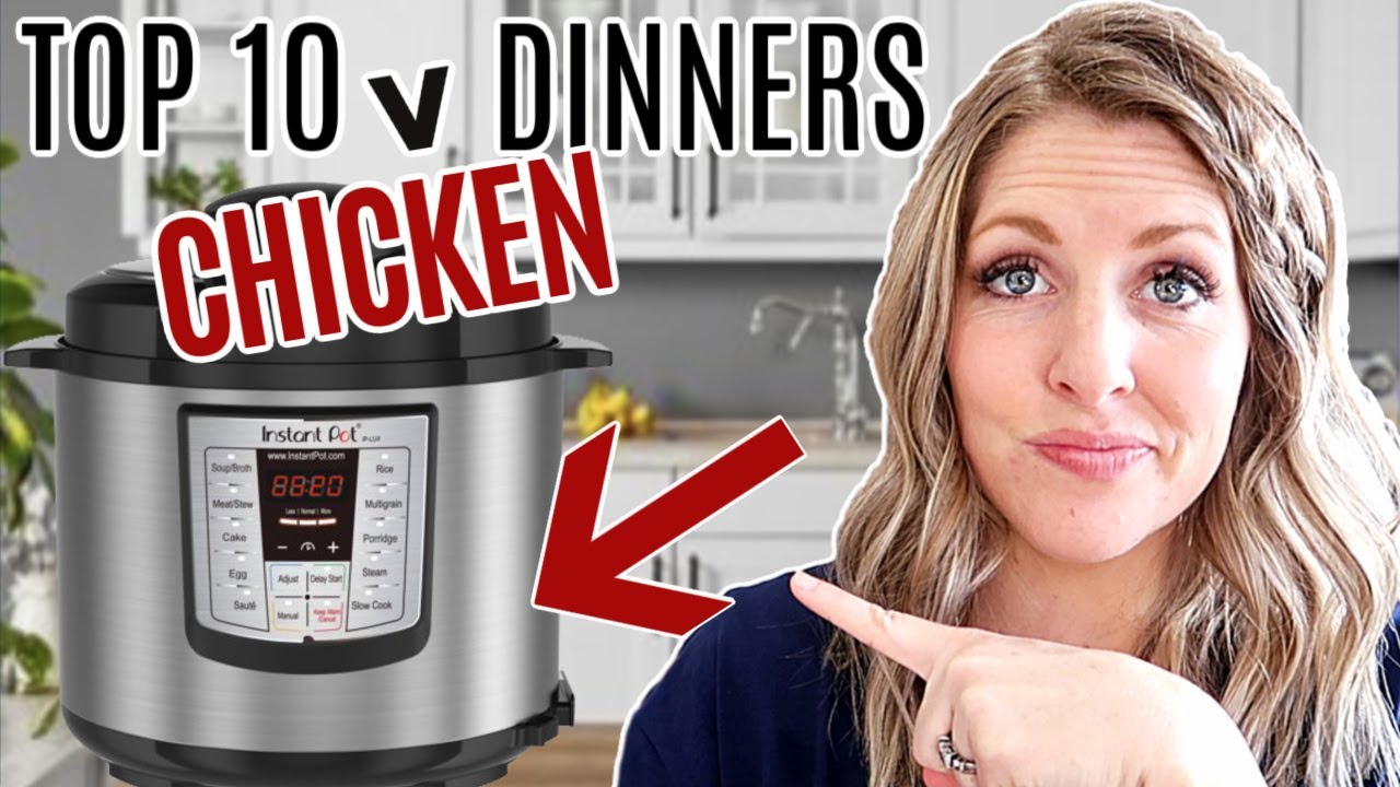 3 simple Instant Pot Chicken Recipes! Back To School – Easy Instant Pot