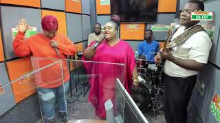 Nhyira Betty live on Adom live WORSHIP with Kwamena Idan