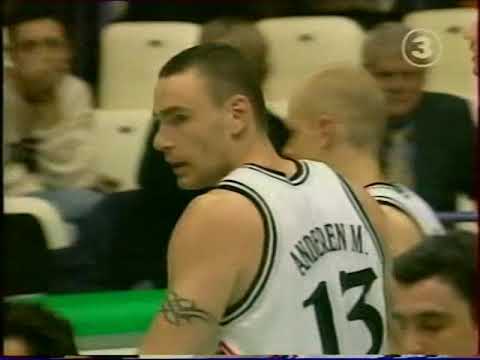 Kinder Bologna Lietuvos rytas saporta cup semifinal 2000 game 2