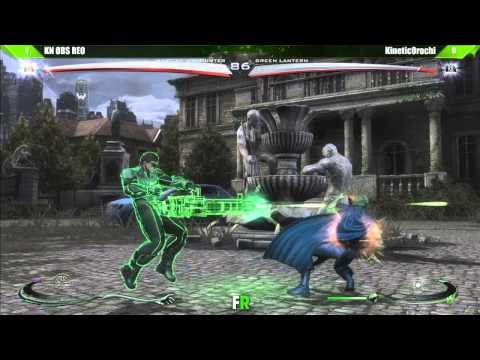 Injustice Top 8 KN OBS REO vs KineticOrochi - Final Round 17 Tournament