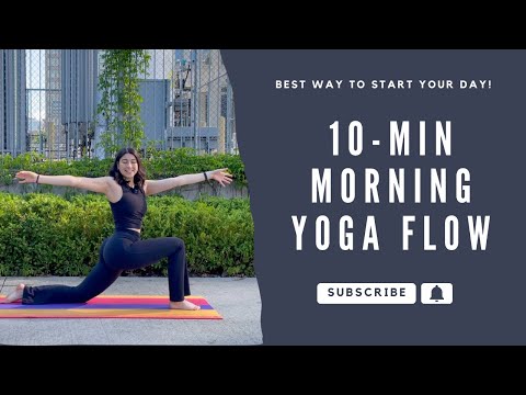 10-Min Morning Yoga Flow | The BEST Way to Kickstart Your Day!
