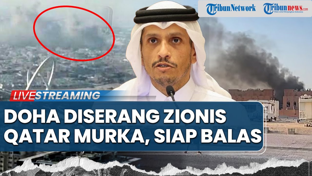 🔴Israel-Qatar Memanas! Pasukan IDF Gempur Kota Doha & Tewaskan 6 Orang hingga Qatar Siap Membalas