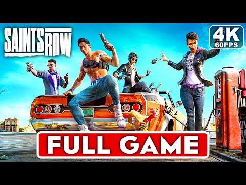 SAINTS ROW Gameplay Walkthrough Part 1 FULL GAME [4K 60FPS PC ULTRA] -  No Commentary