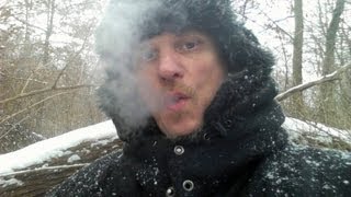 preview picture of video 'Snow Hiking ,Griffith Indiana'