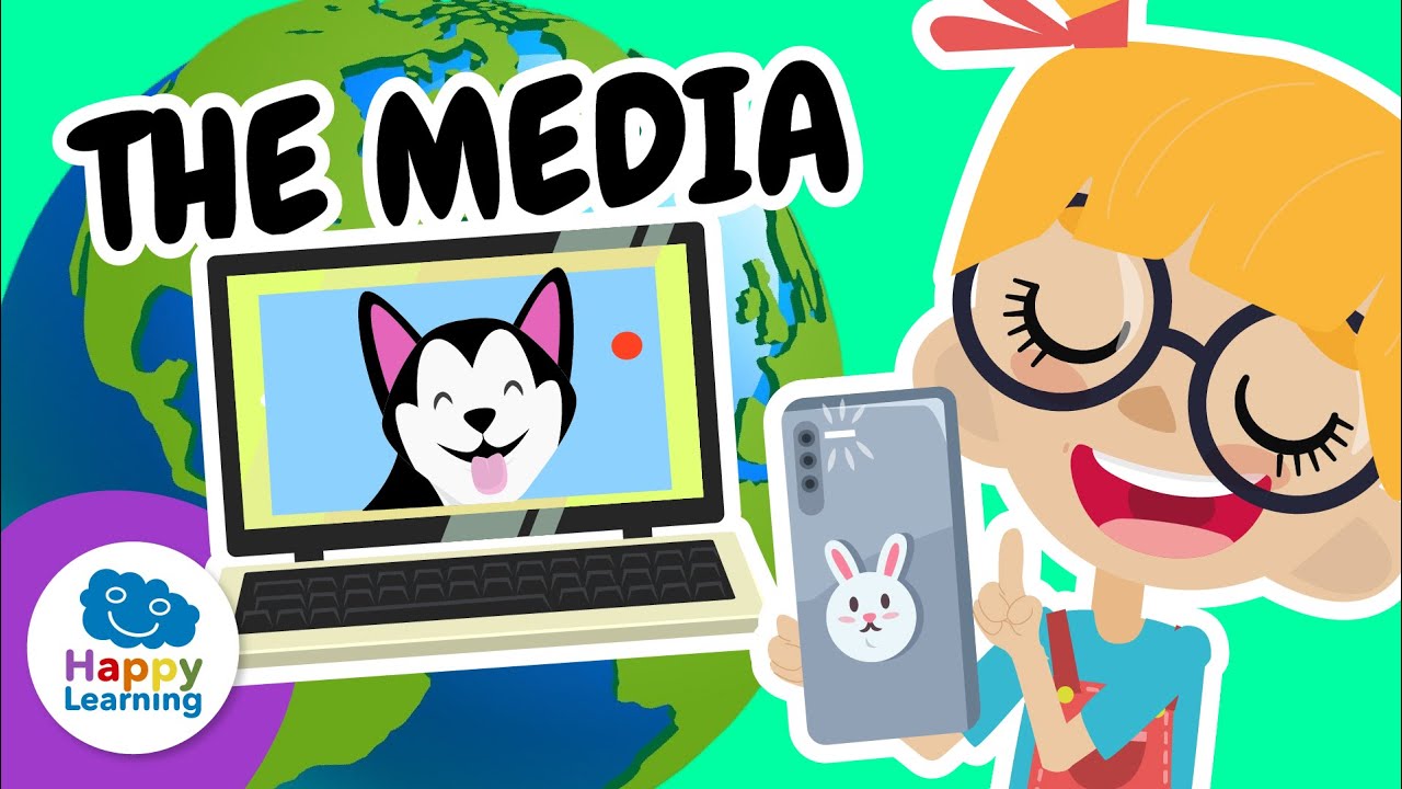 THE MEDIA | CURIOSITIES FOR KIDS | Happy Learning #media 📻📺🗞️🛜