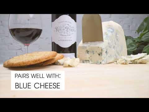 Rue De Perle Bordeaux with recommended cheese pairing