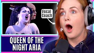 The Hardest Aria on Earth? 😨 | Vocal Coach Analysis ‘Queen of the Night’ Diana Damrau Reaction