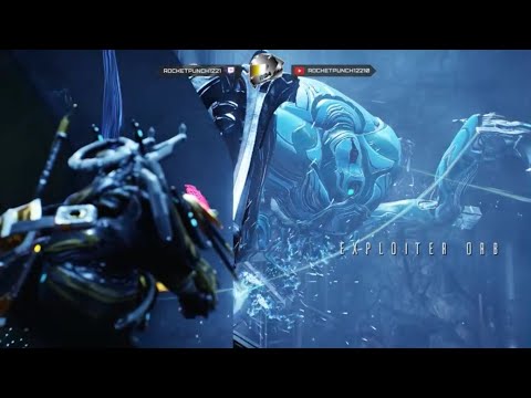 Warframe: Exploiter Orb Boss Battle for Hildryn Parts - Solo with Inaros
