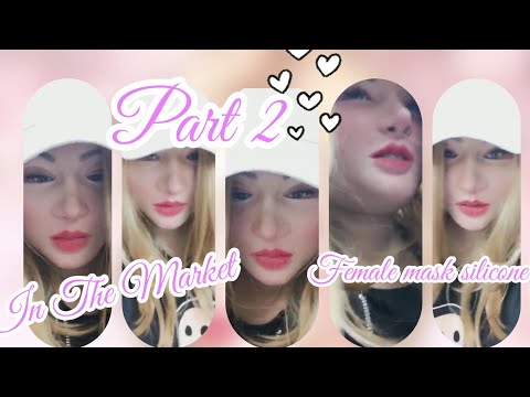 part 2 in the market || cfx Realistic Female mask silicone | So cute this girl