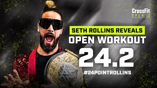 WWE Superstar Seth Rollins Announces Open Workout 24.2