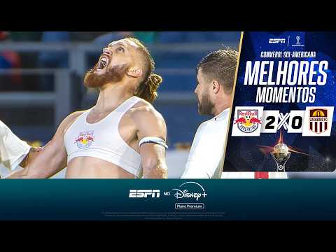 Gols e lances de Red Bull Bragantino x Carabobo