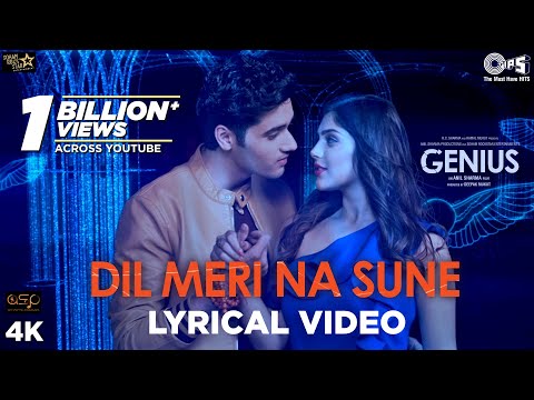 Dil Meri Na Sune Lyrical - Genius | Utkarsh, Ishita | Atif Aslam | Himesh Reshammiya | Manoj