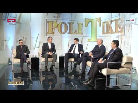 Emisioni Politikë - P1 - Lahi Brahimaj, Ali Berisha, Vigan Qorrolli dhe Donik Sallova