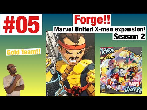 Forge!! Review Marvel United X-men Gold Team expansion! season 2