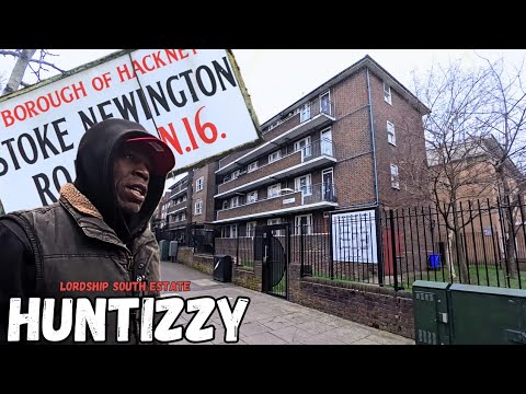 Huntizzy Takes Us Inside LORDSHIP Estate In HACKNEY