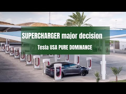 Tesla Supercharger decision by Elon Musk + Pure Dominance in the US