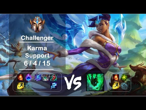 KR Challenger Support Karma vs Thresh Ep.2061