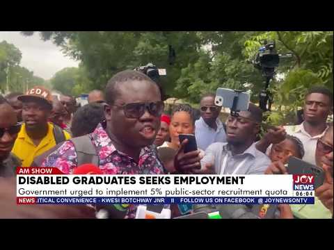 Graduates With Disability Seek Employment: Govt urged to implement 5% recruitment quota | AM News