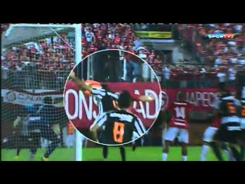Internacional 1 x 2 Santos - Gols e Lances - Brasileirão 2013