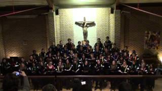 The first Nowell par la Chorale universitaire de Louvain