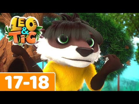 Leo and Tig - Off with the Feathered Ones and A Foundling | Episode 17 - 18 | Toons Mania