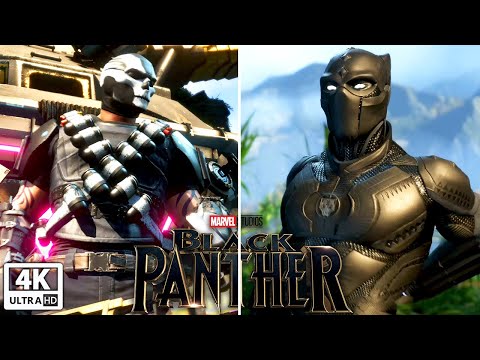 Black Panther Vs Crossbones Fight Scene (4K 60FPS)  War for Wakanda DLC