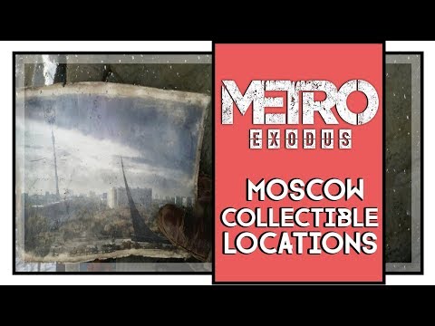 Metro Exodus All Collectibles Chapter 1 Moscow (Diaries / Postcards)