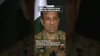 Pakar Peringatkan Perang Nuklir India Vs Pakistan: 125 Juta Orang Tewas hingga Picu Kelaparan Global
