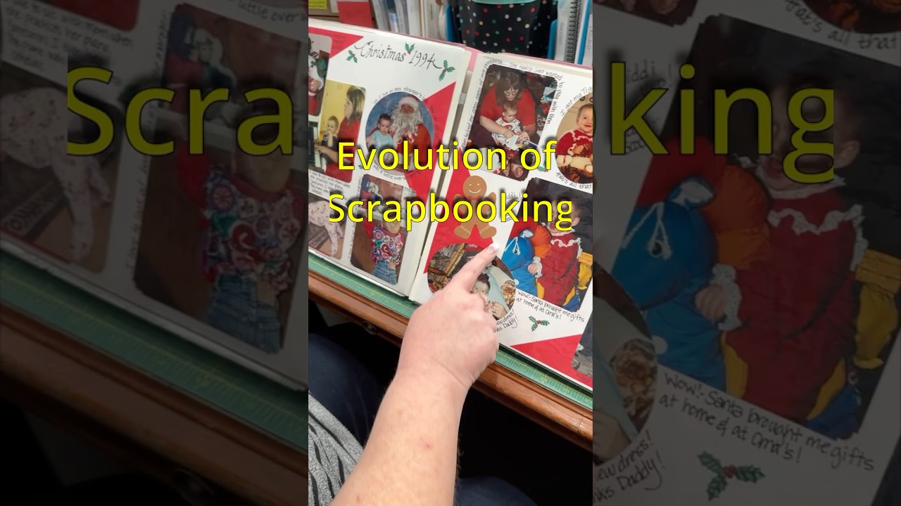 Evolution of Scrapbooking  #creativememories