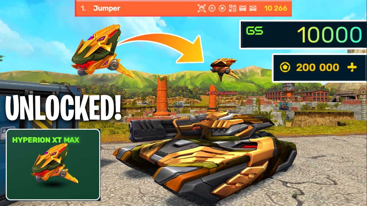 Tanki Online - Hyperion XT Unlocked! | Challenges video #13