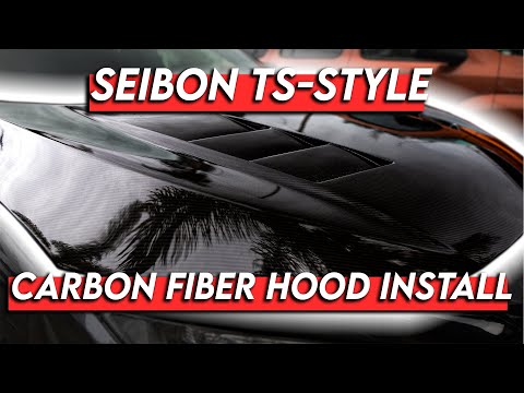 Seibon TS-Style Carbon Fiber Hood Install | 10th Gen Honda Civic