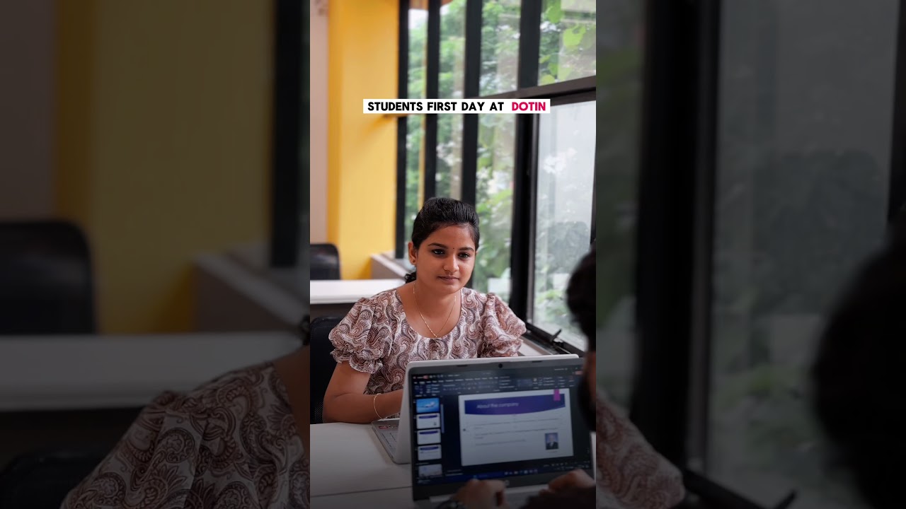First Day at Dotin | Dotin Academy | Digital Marketing Course in Kochi