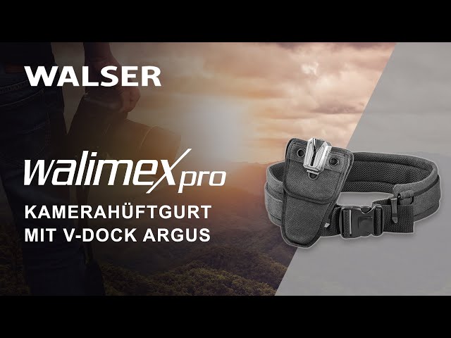 Vídeo relacionado con Walimex pro Cinturón de la cámara, multicolor, Hüftgurt mit 1 Clip