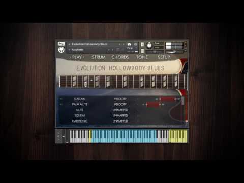 Evolution Hollowbody Blues - Factory Presets Demo