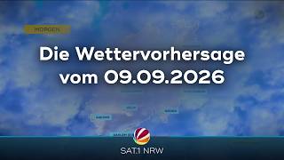 Die Wettervorhersage vom 09.09.2026