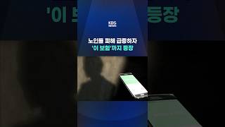 노인들 피해 급증하자 '이 보험'까지 등장 #shorts / KBS