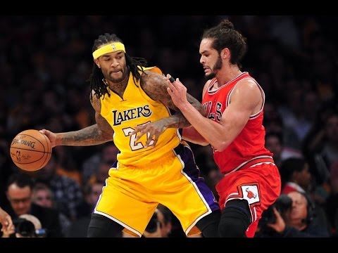 Jordan Hill 's Full Highlights vs Bulls (2015/01/29) - 26 Points, 12 Rebounds, CLUTCH BEAST!