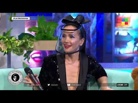 Natalia Oreiro recordó su paso siendo Paquita de Xuxa, primera invitada al debut de "Los Mammones"