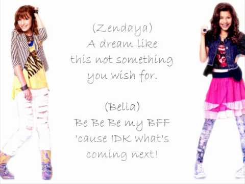 Zendaya & Bella Something To Dance For / TTYLXOX lyrics