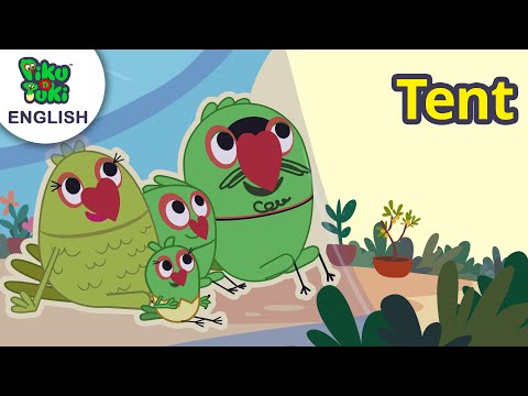Tent | Birthday Pudding |English Bedtime Stories for Nursery Kids | Cartoon Piku N Tuki Ep 50/49