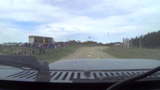 preview picture of video 'Mazda RX7 Rally car Waimate 50 Hillclimb 2012 John MacDonald'