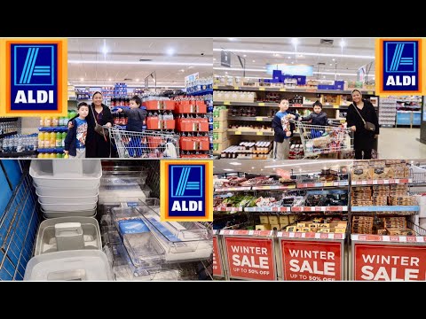 SHOP WITH US AT ALDI