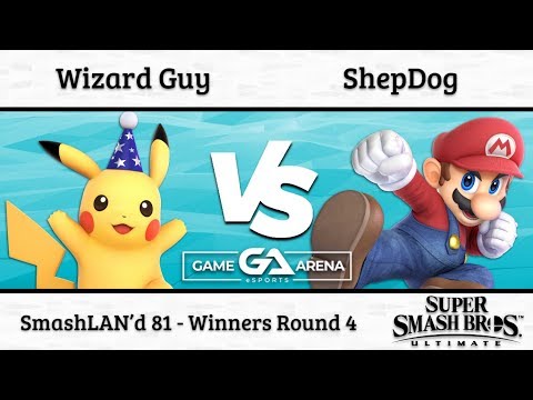 SmashLAN'd 81 - Wizard Guy vs ShepDog - Winners Round 4