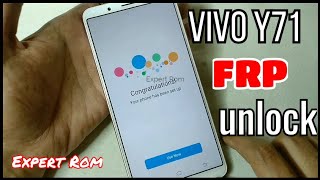 VIVO MOBILE | Vivo Y71 (1724) Unlock Google Account Bypass FRP Lock Android 8.1.0 Without PC
